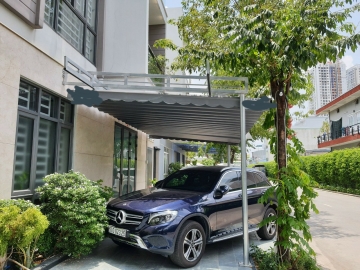 Khảo sát và thi công bạt che ngoài trời cho nhà xe tại Hà Tĩnh